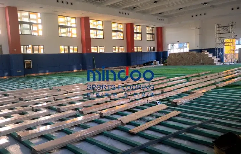 wood gym floors -mindoo-Athletes