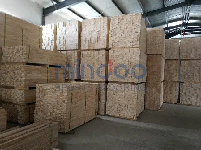 Wooden flooring waiting to dry Wooden flooring waiting to dry