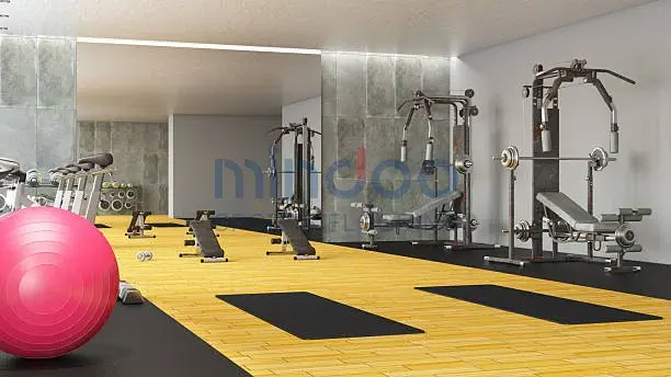 Gyms with beech wood sports flooring Gyms with beech wood sports flooring
