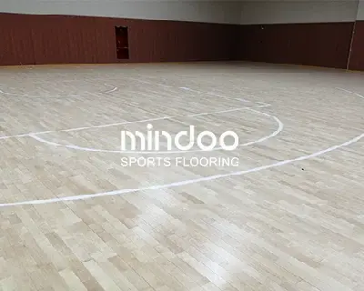 premium maple wood-mindoo-wood basketball floors