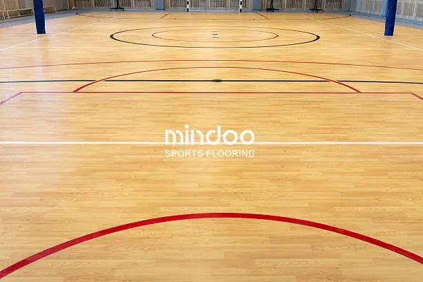 Badminton Court Wooden Flooring-mindoo-court surface Badminton Court Wooden Flooring-mindoo-court surface